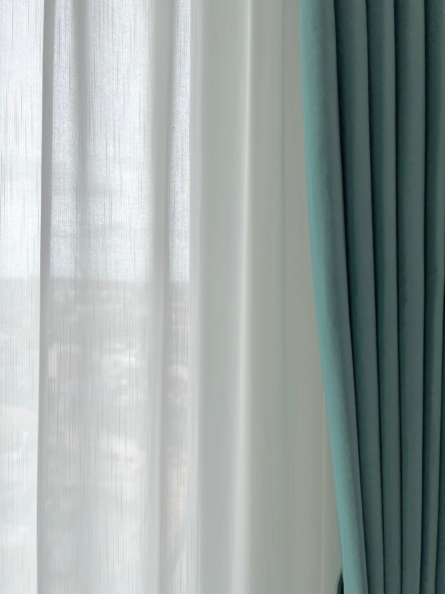 Lustra Stripe Voile Sheer