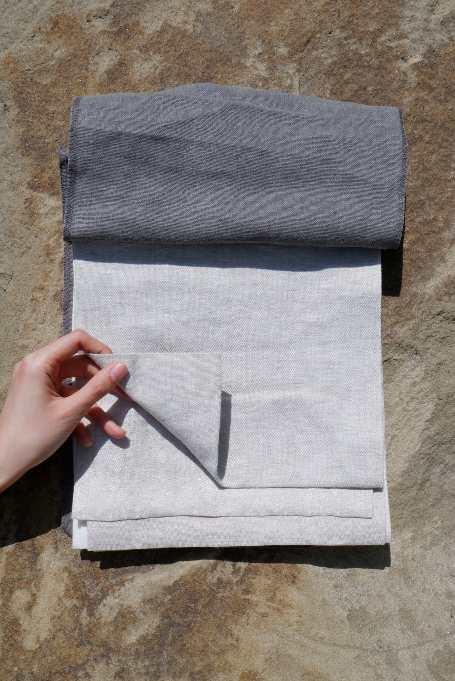 Oatmeal – 100% Linen Curtain Fabric, 280cm Width