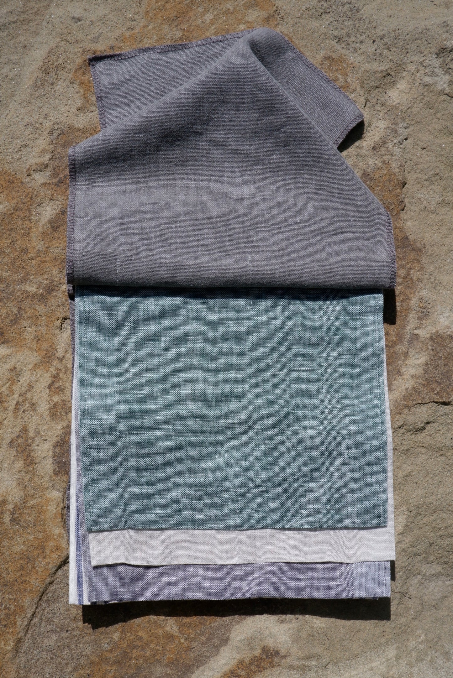 Olive – Woven 100% Linen Curtain Fabric, 280cm Width