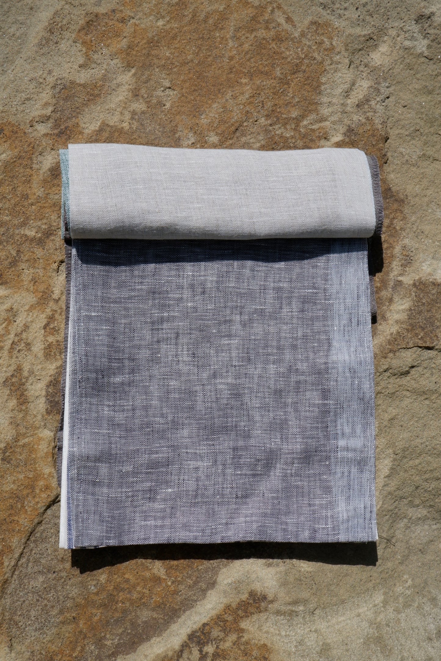Graphite Grey – Woven 100% Linen Curtain Fabric, 280cm Width