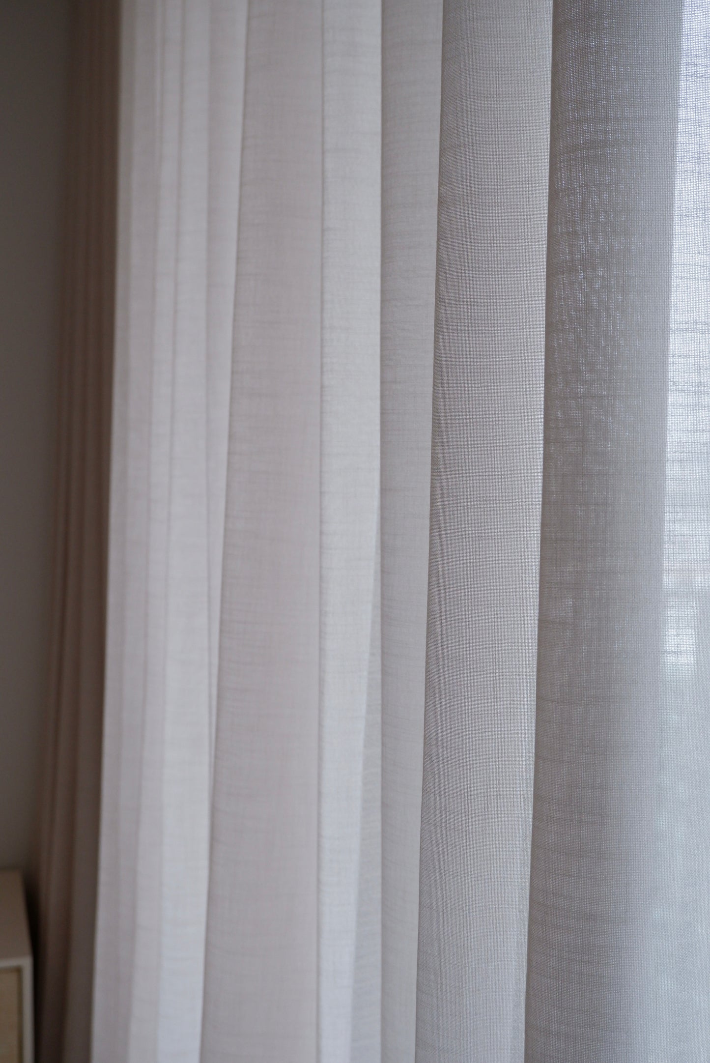 Crosslyn Natural Sheer Fabric