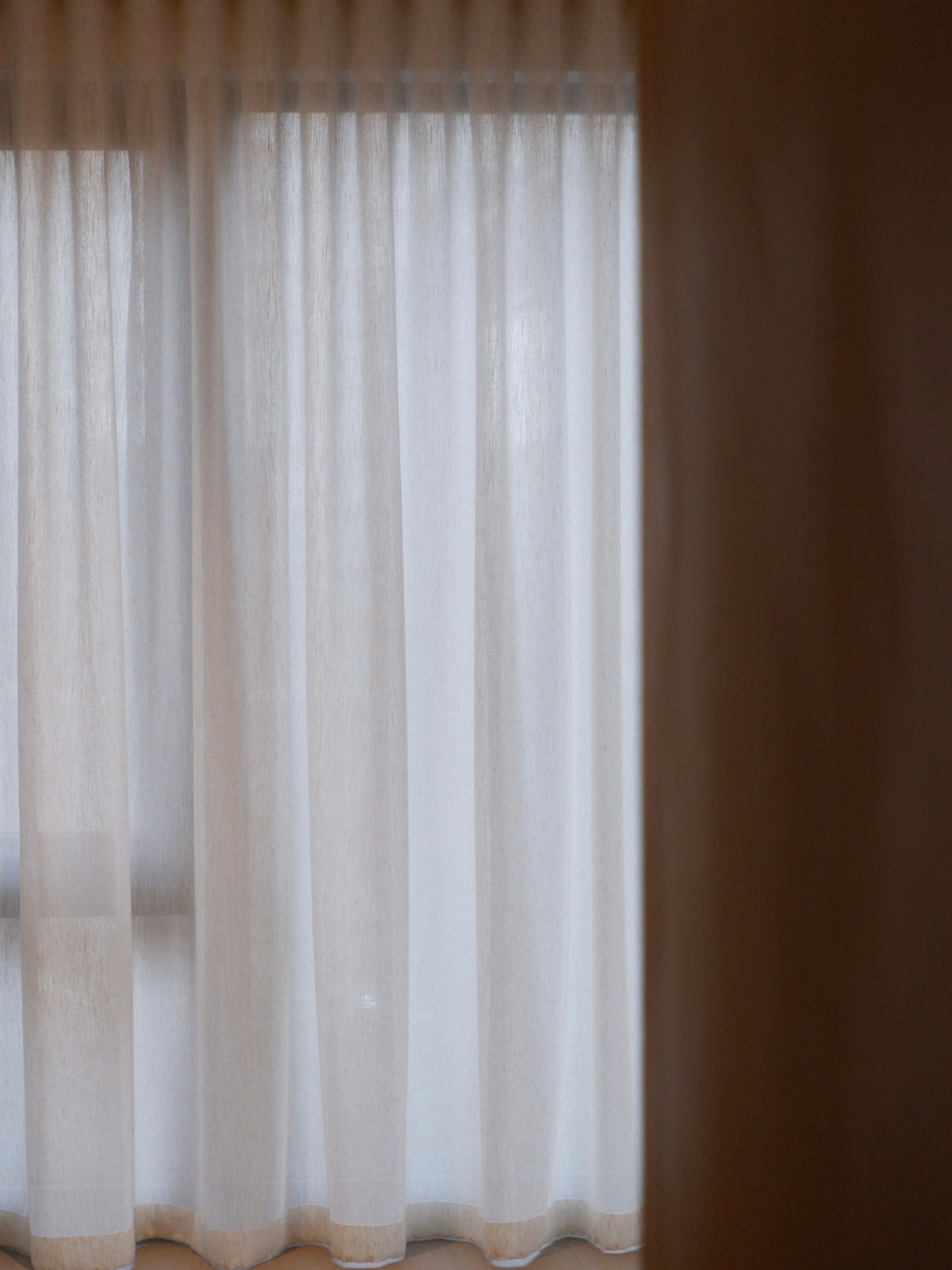 Morlen Natural Sheer Fabric