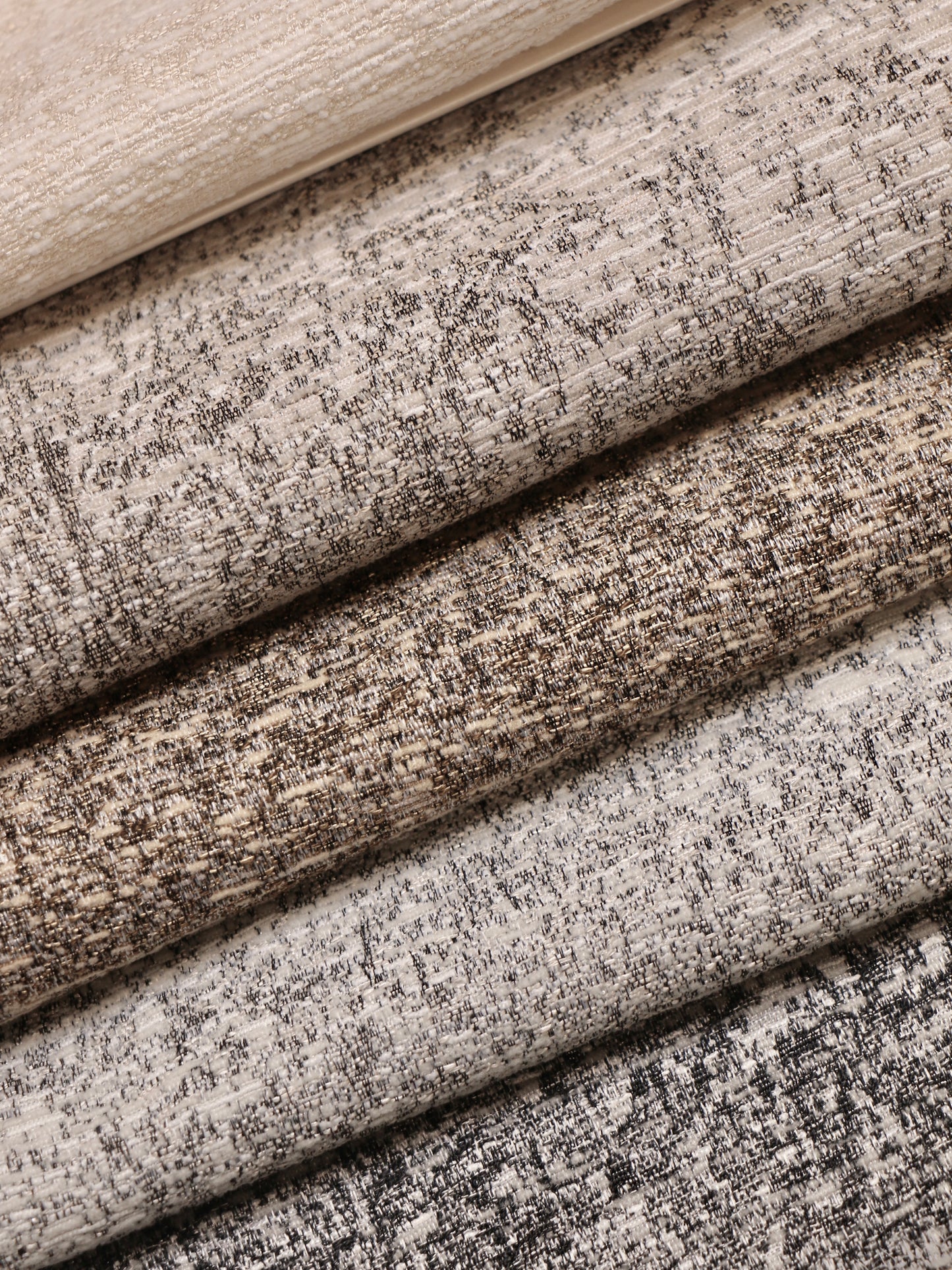 Stravelle™ Collection – Wide Width Textured Curtain Fabric with Linear Sheen