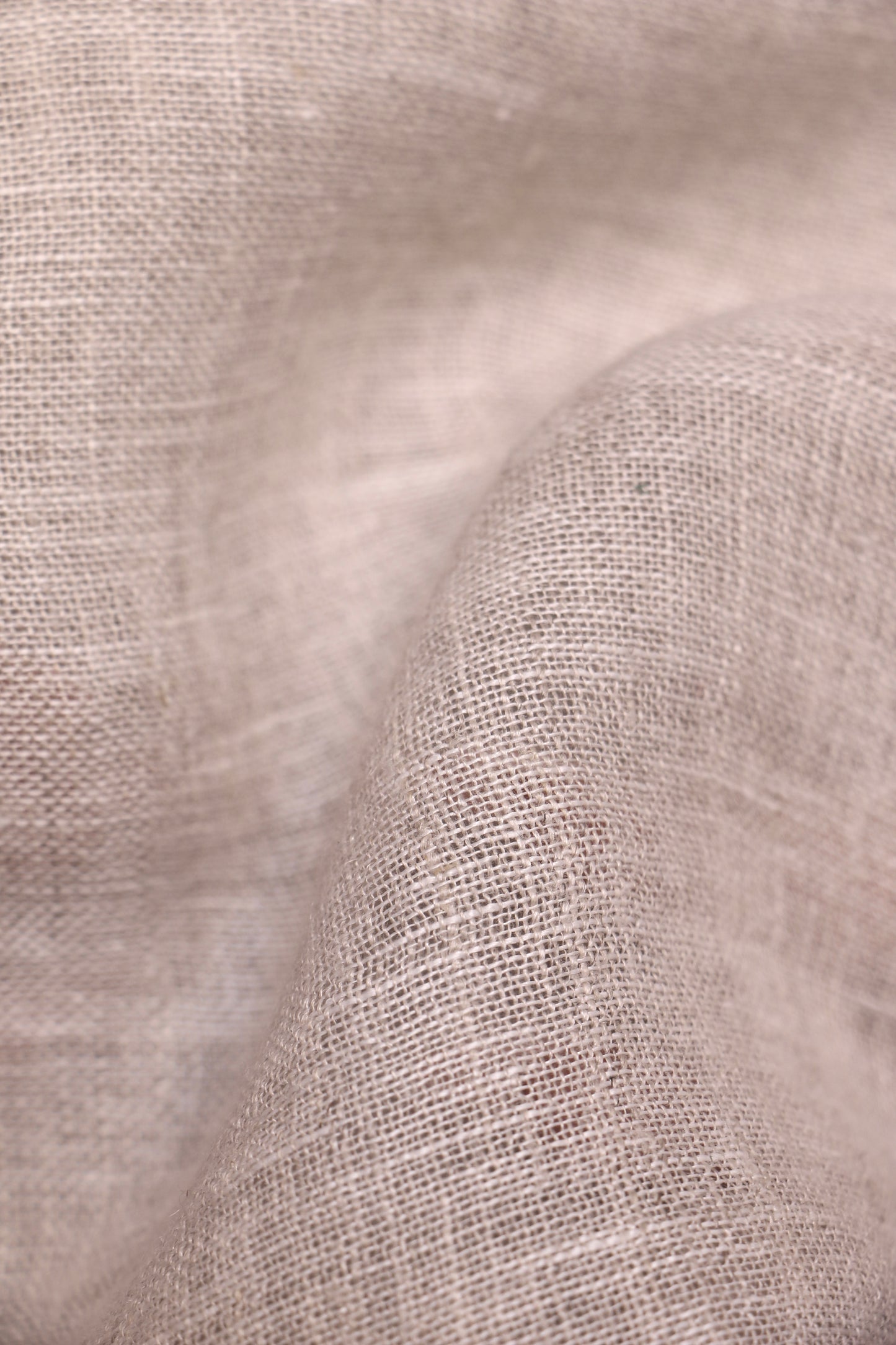 Granite – Woven 100% Linen Curtain Fabric, 280cm Width