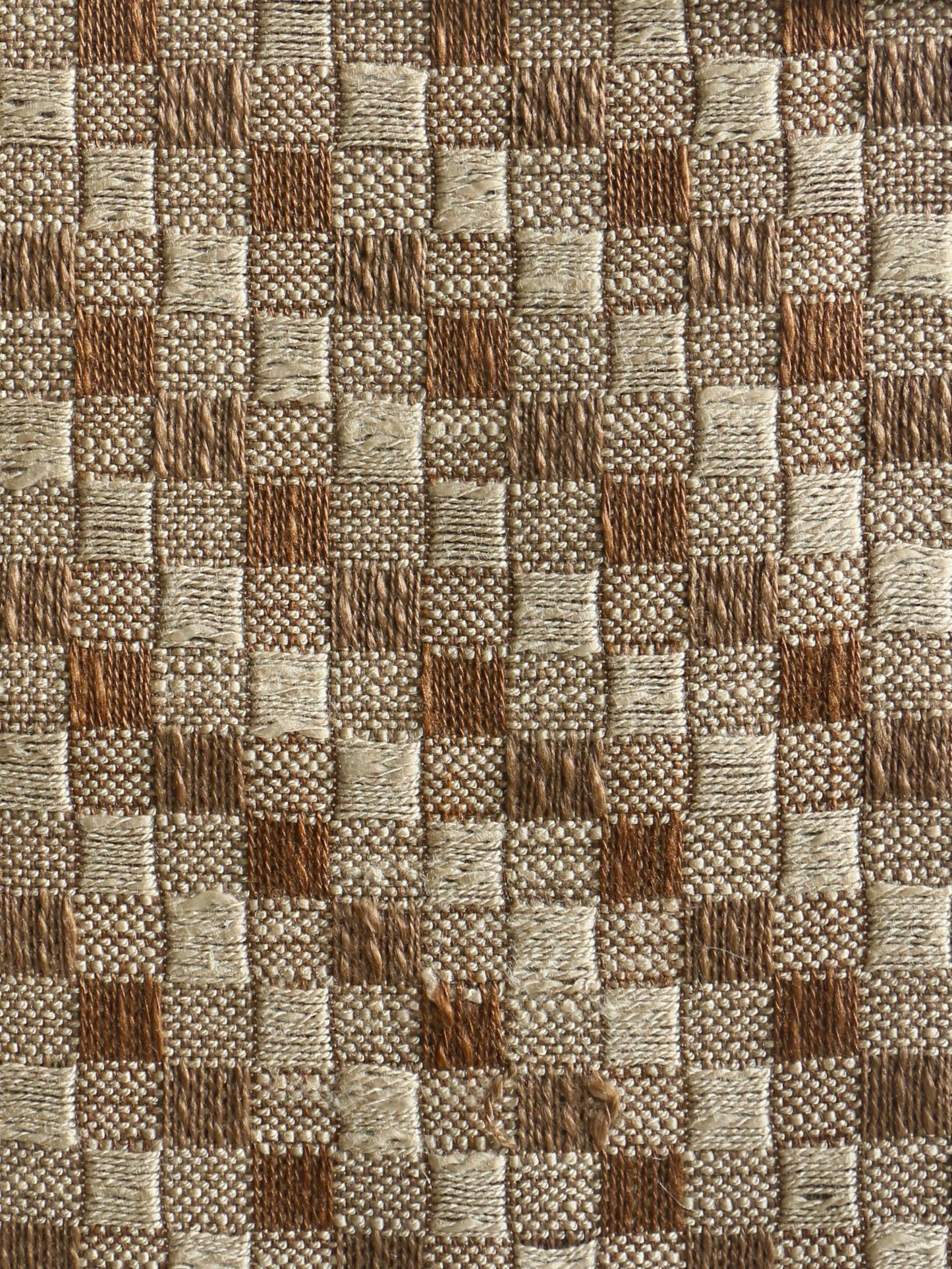 Caverno Checker Weave Curtain Fabrics