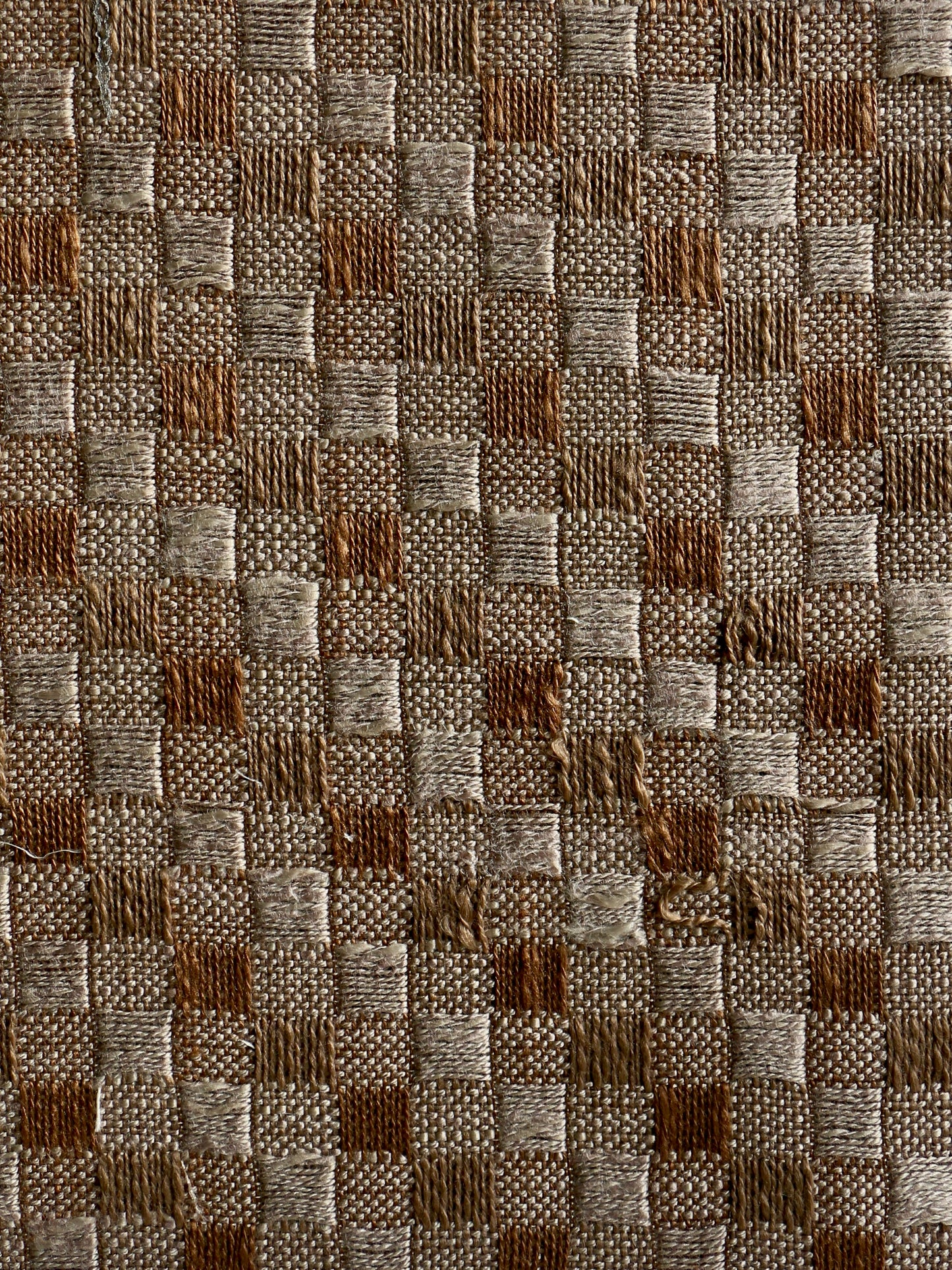 Caverno Checker Weave Curtain Fabrics