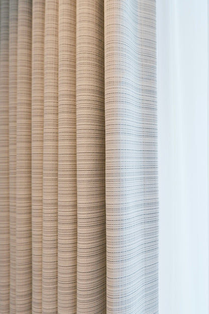 Gridform Ashline Curtain Fabric
