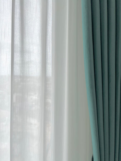 Lustra Stripe Voile Sheer