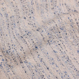 Mist Blue – Cool Tone Stripe Wool-Blend Sheer Curtain Fabric