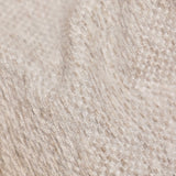 Ivory Cloud – Soft Textured Wool-Touch Sheer Curtain Fabric