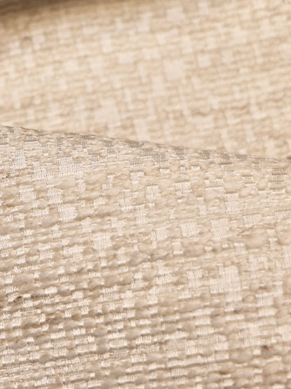 Nubia™ Collection – Wide Width Woven Curtain Fabric with Textured Check