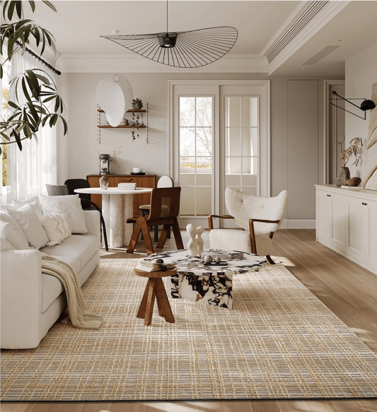 FINO Wool Blend Handwoven Carpet