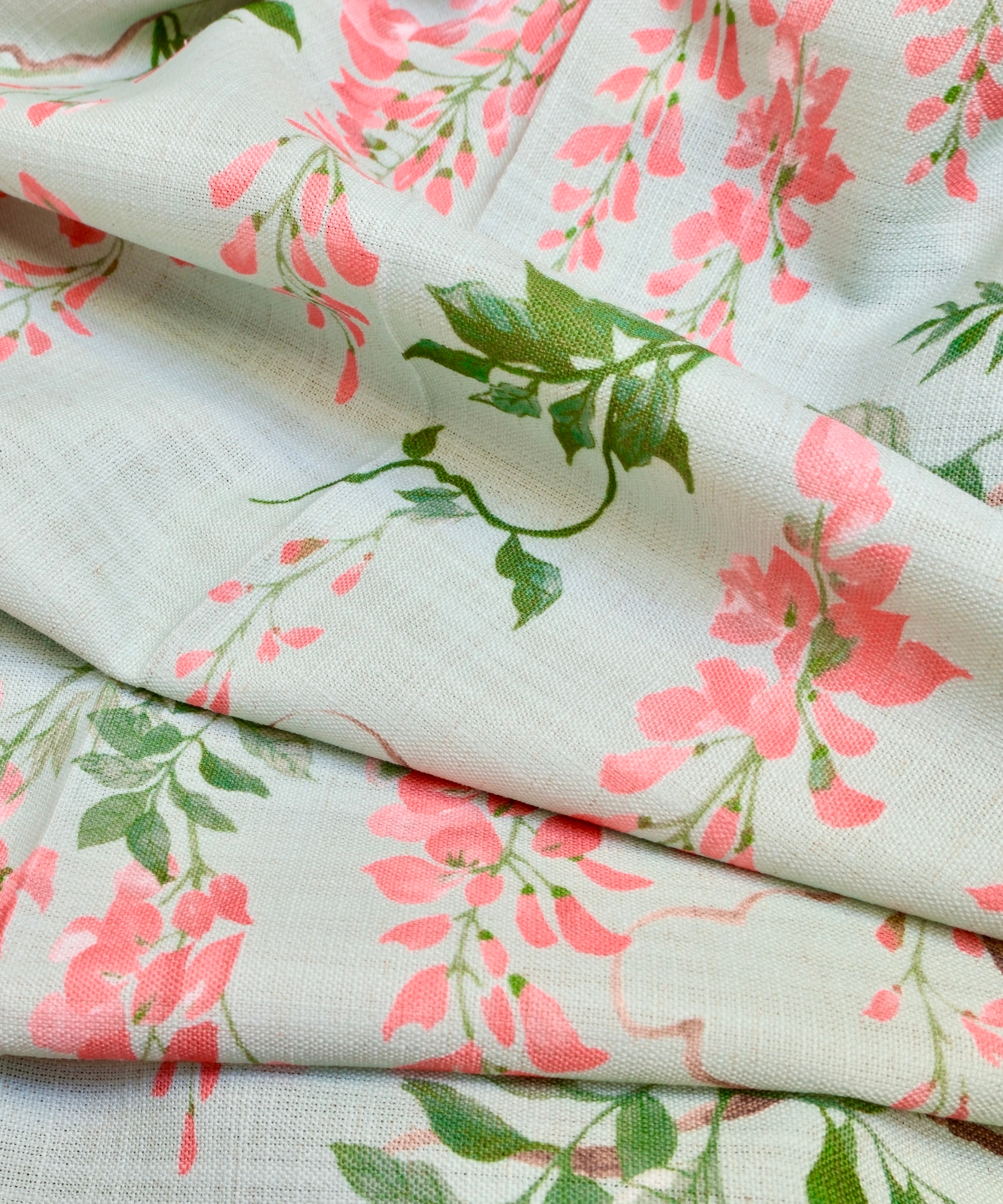 Meadow Floral Curtain Fabric Collection
