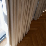 Velvet Feel Blackout Curtain Fabric