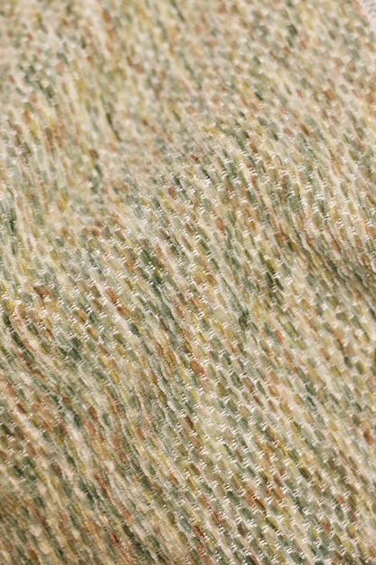 Olive Grove – Natural Green Sheer with Soft Texture