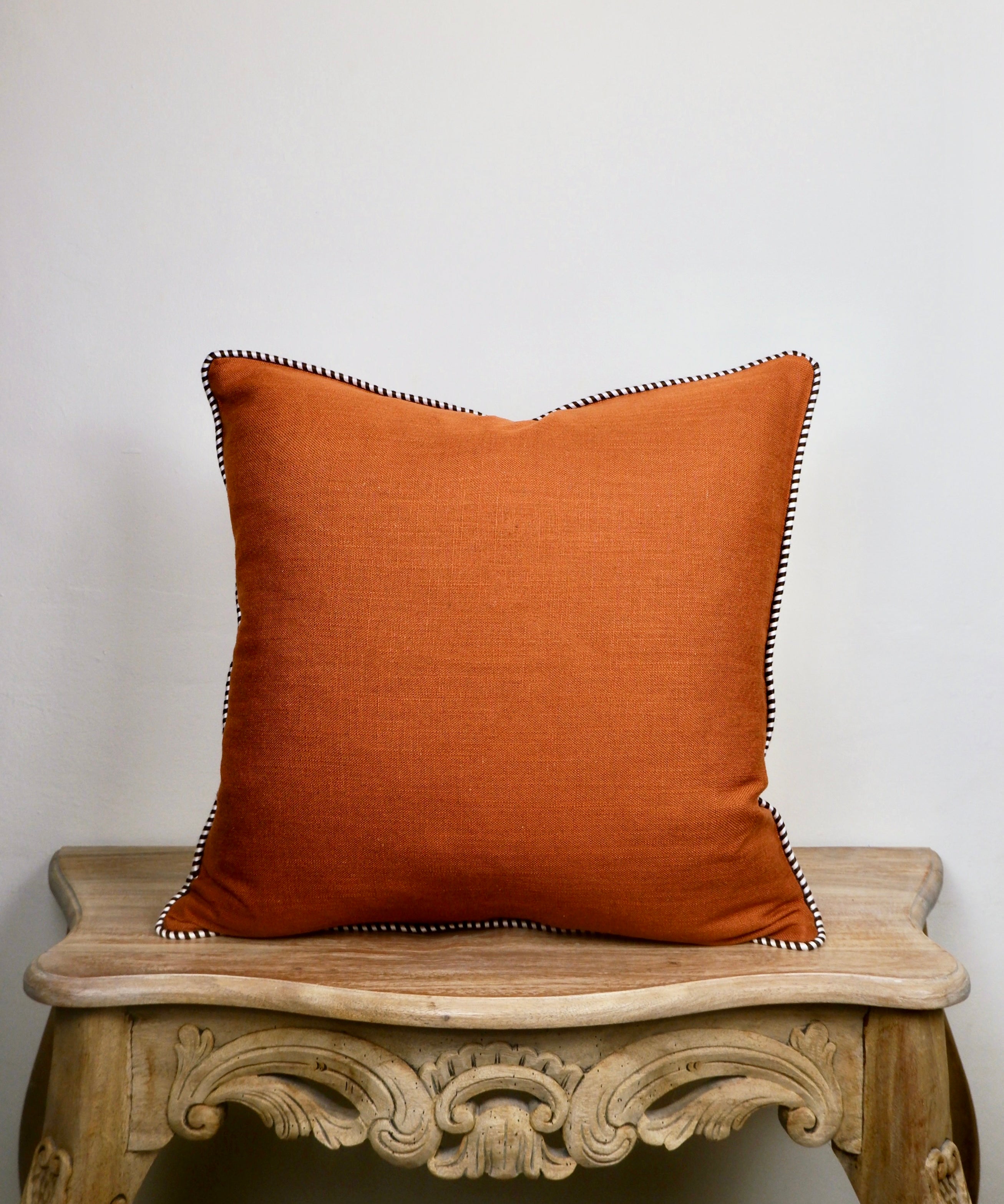 Duo Linen Cushions - Clay