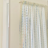 Dottrail Sheer Curtain with Soft Tufts