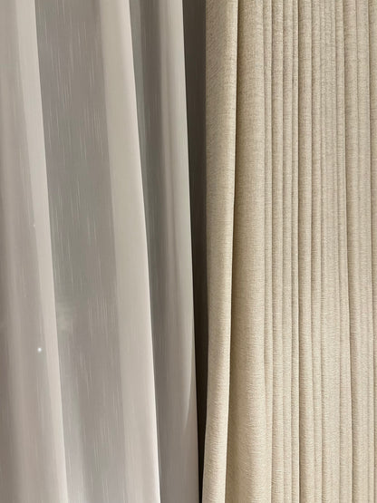 Nuvorra Shimmer Texture Curtain Fabric
