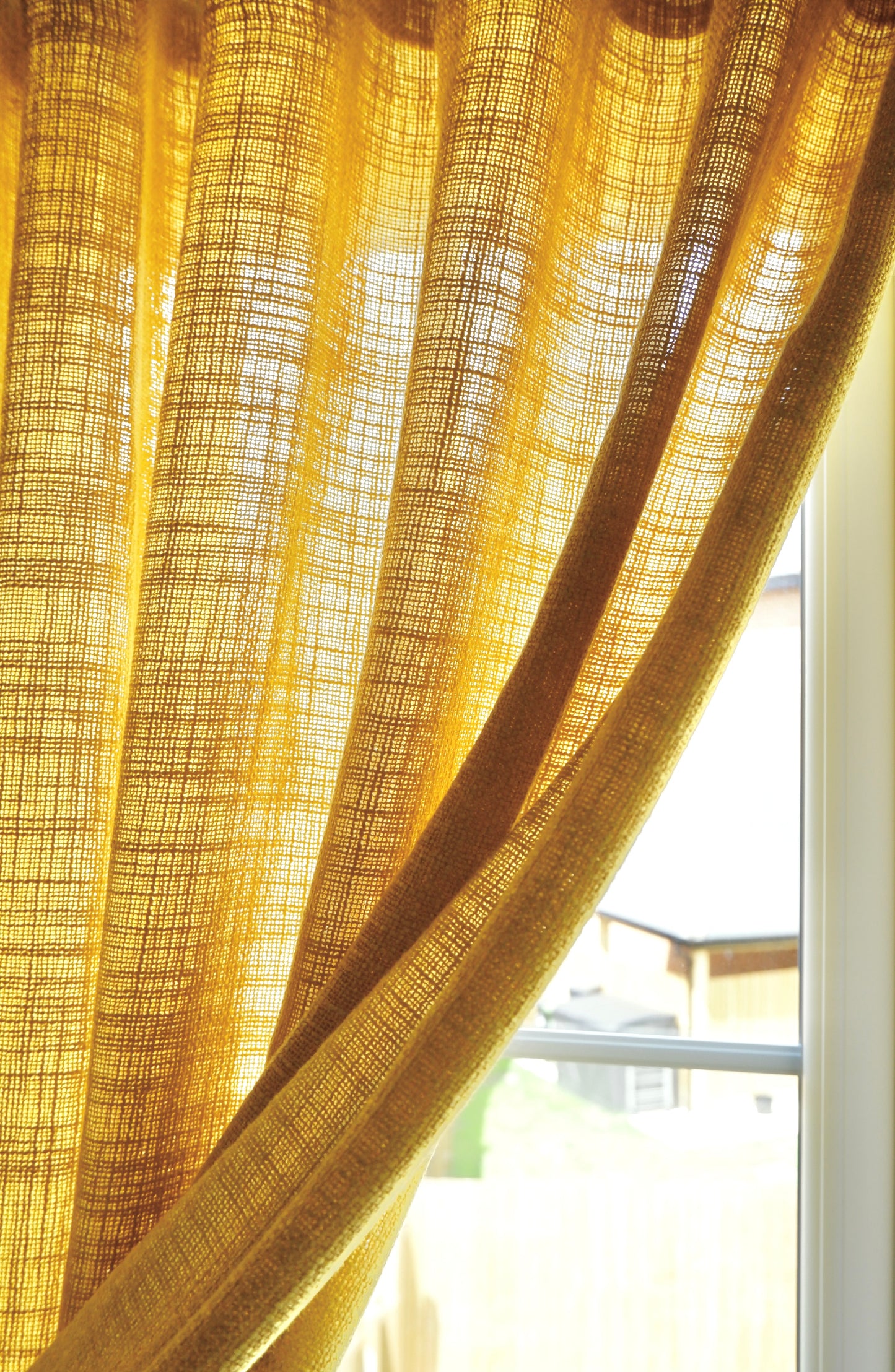 Aeriwave Honey – Airy Textured Sheer Fabric