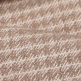 Tessura Houndstooth Ochre – Wool Linen Curtain Fabric