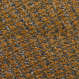 Tessura Houndstooth Ochre – Wool Linen Curtain Fabric