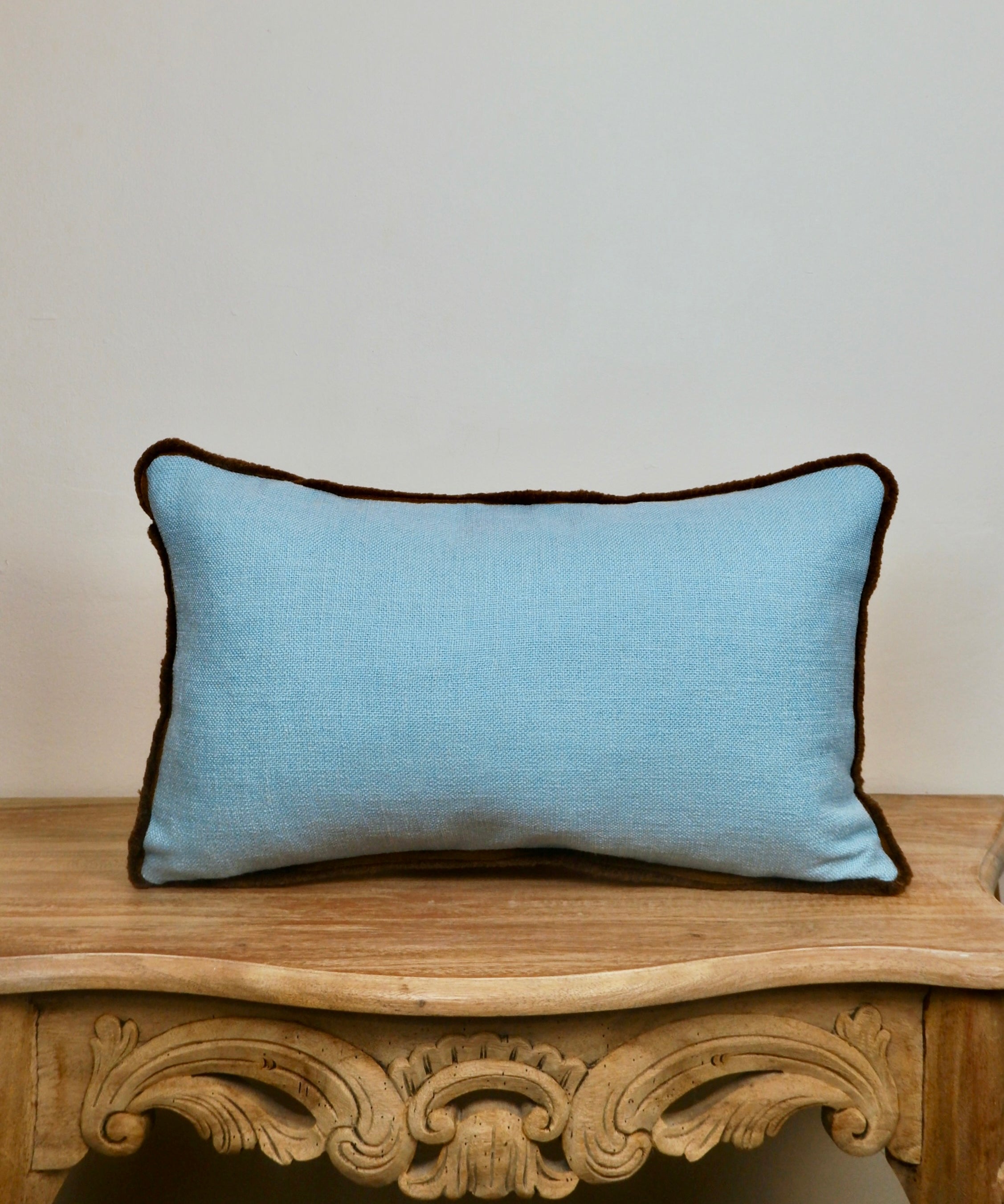 Duo Wool Cushions – Chambray