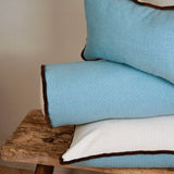 Duo Wool Cushions – Chambray