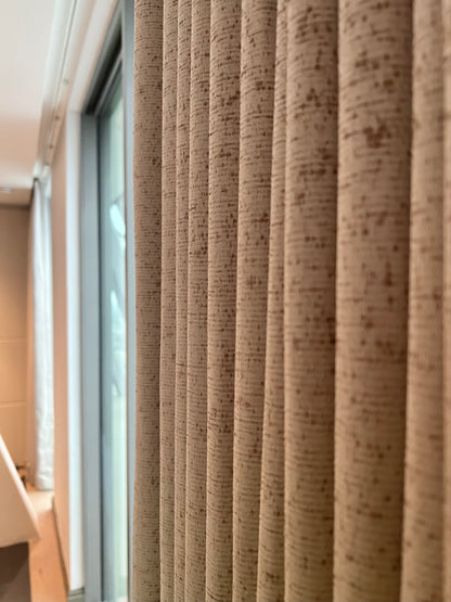 TexturaLux Shiny Curtain Fabric