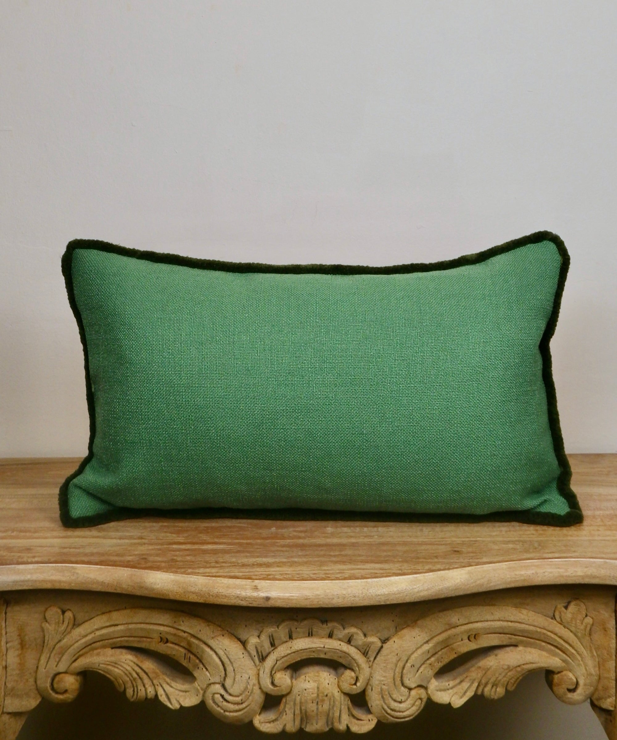 Duo Wool Cushions – Moss