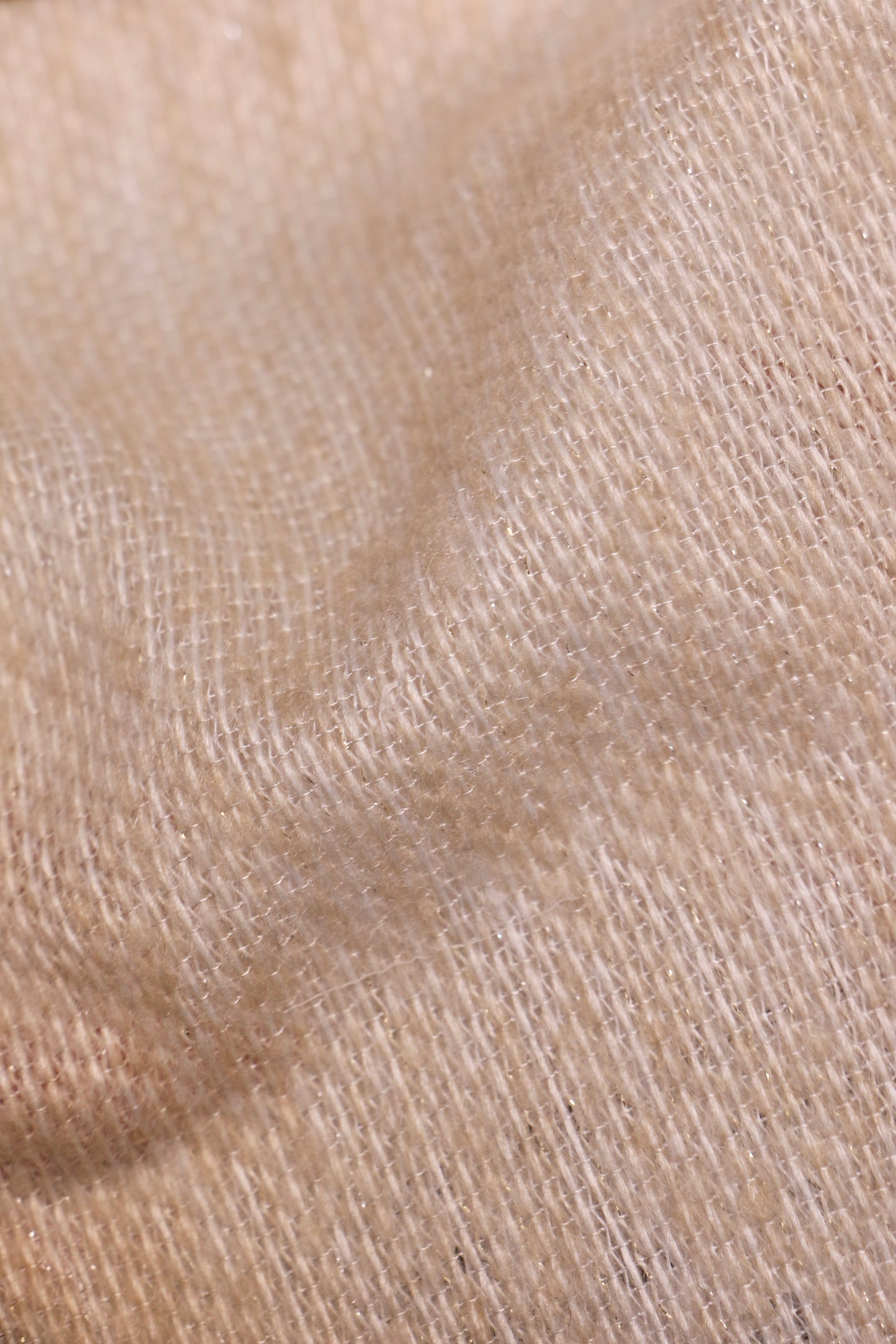 Textura Cream – Wide Width Wool-Blend Sheer Curtain Fabric