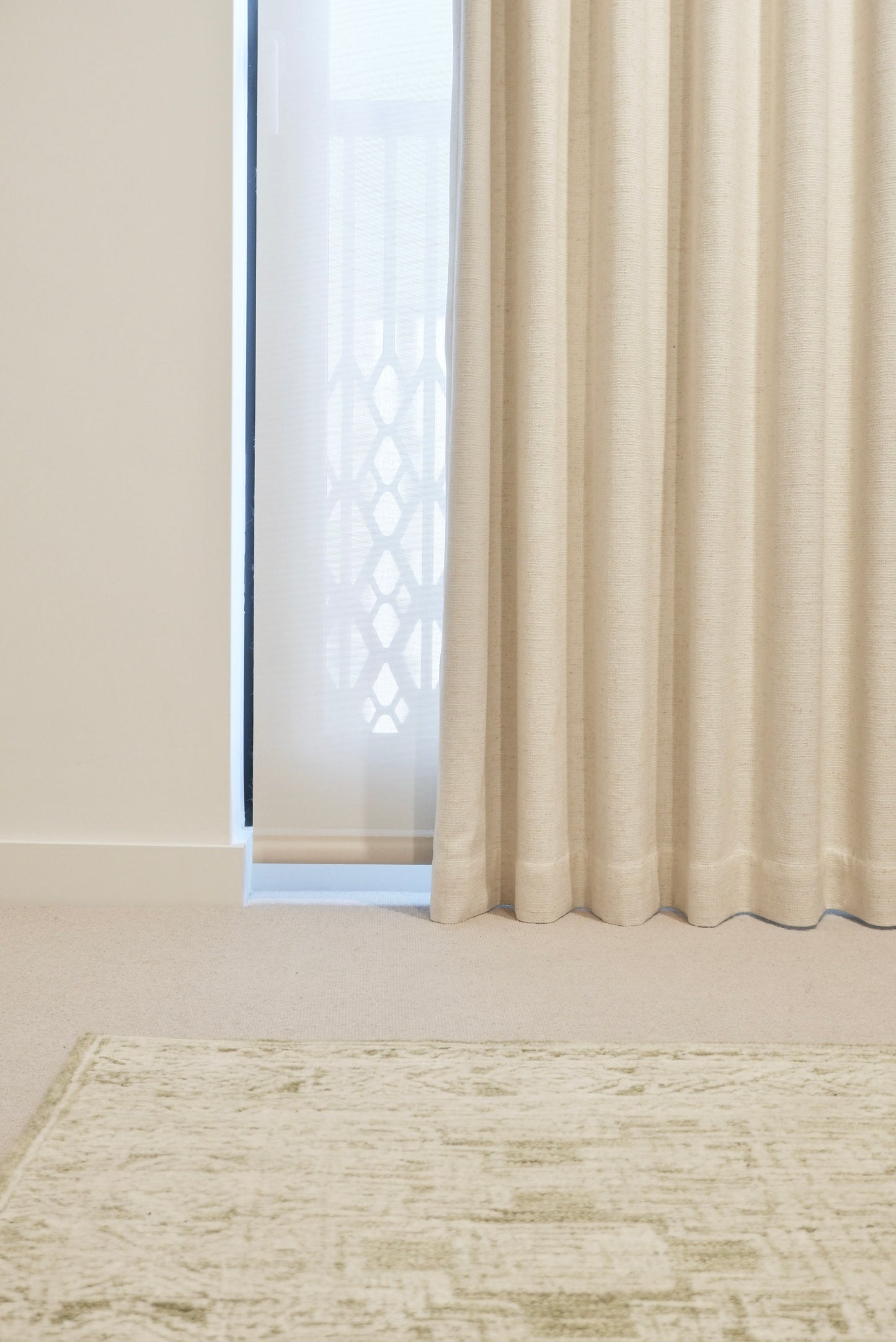 Muzen Ivory Sand Curtains