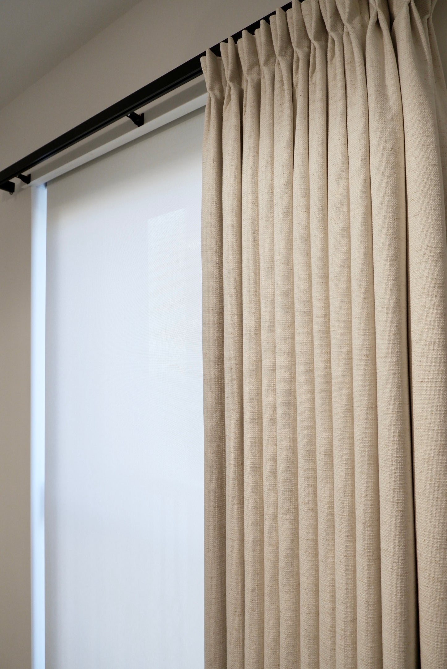 Muzen Ivory Sand Curtains