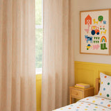 Neon Confetti – Multi-Color Speckled Sheer Curtain Fabric