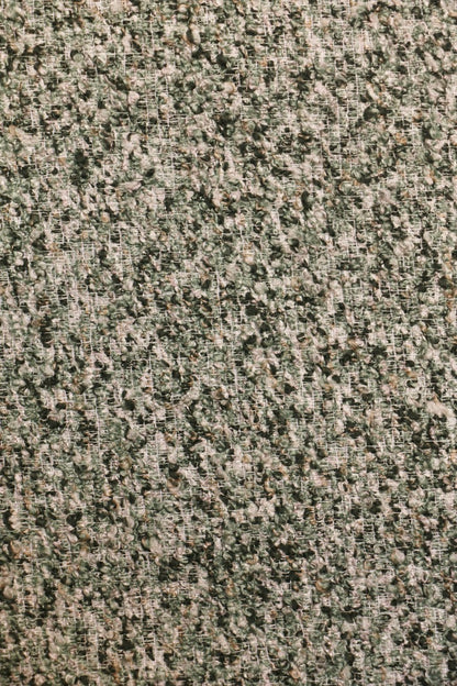 Olive Moss – Nature-Inspired Wool-Blend Sheer Curtain Fabric