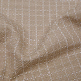 Calenne Stitched Grid Sheer Collection
