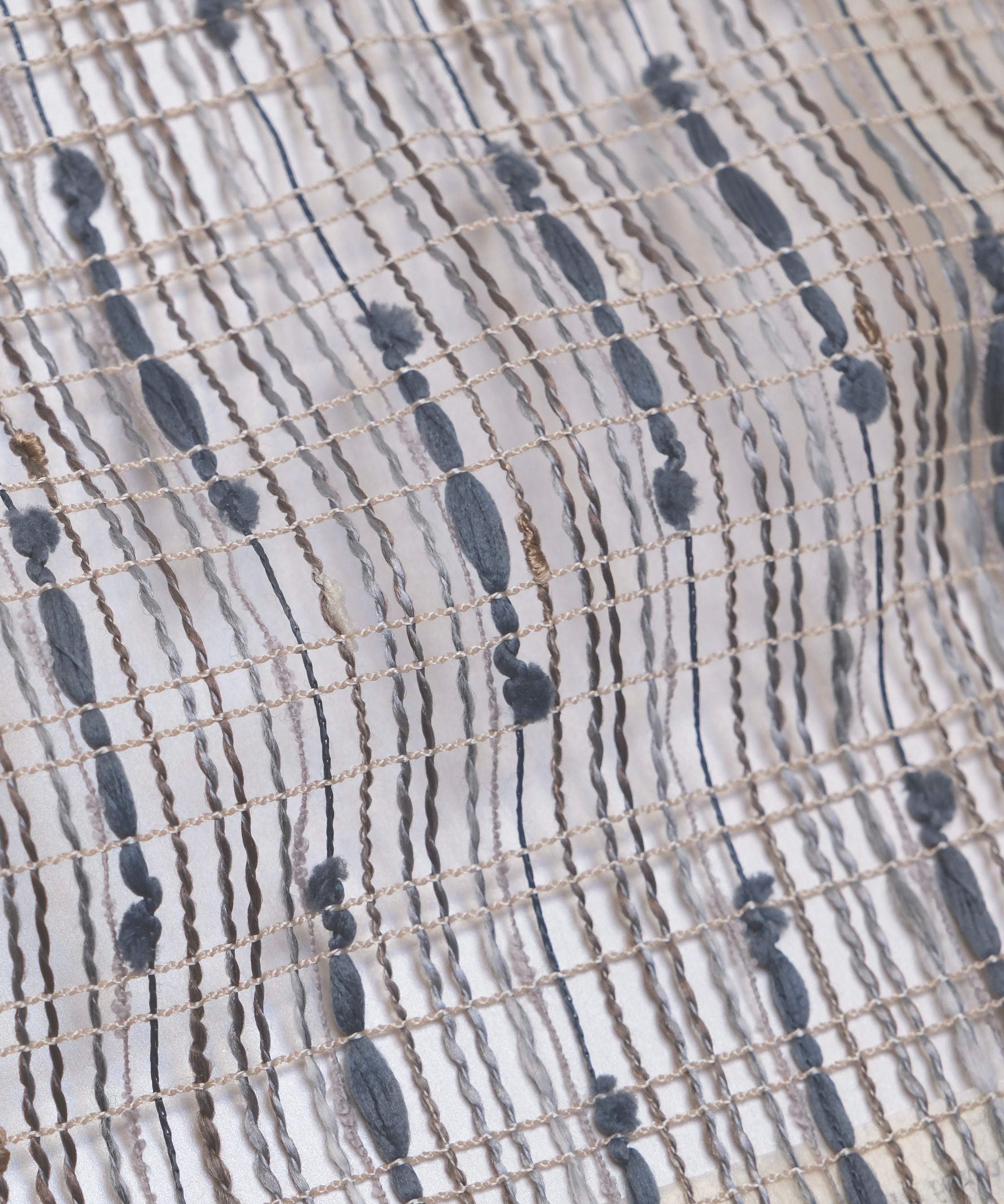 Raw Loom Sheer Fabric