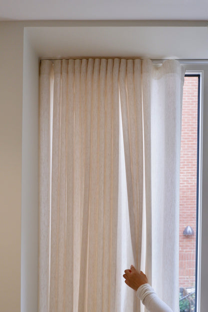 Linna Natural Sheer Fabric