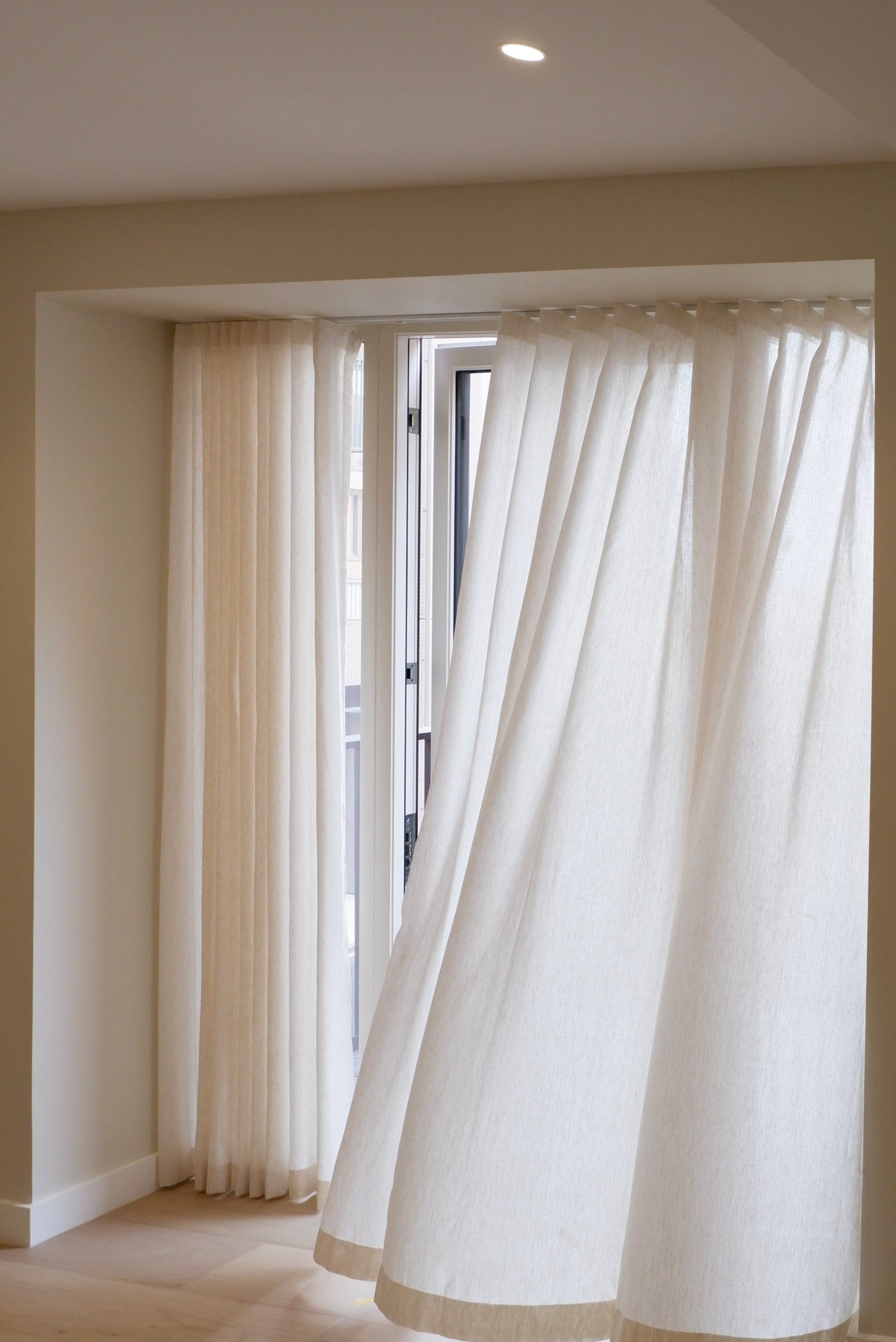 Linna Natural Sheer Fabric