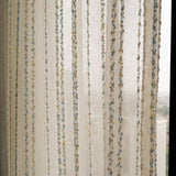 Dottrail Sheer Curtain with Soft Tufts