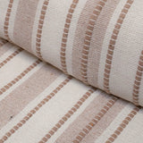 Snuggle Stripe Collection Embroidered Fabric
