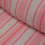 Snuggle Stripe Collection Embroidered Fabric – Free Sample