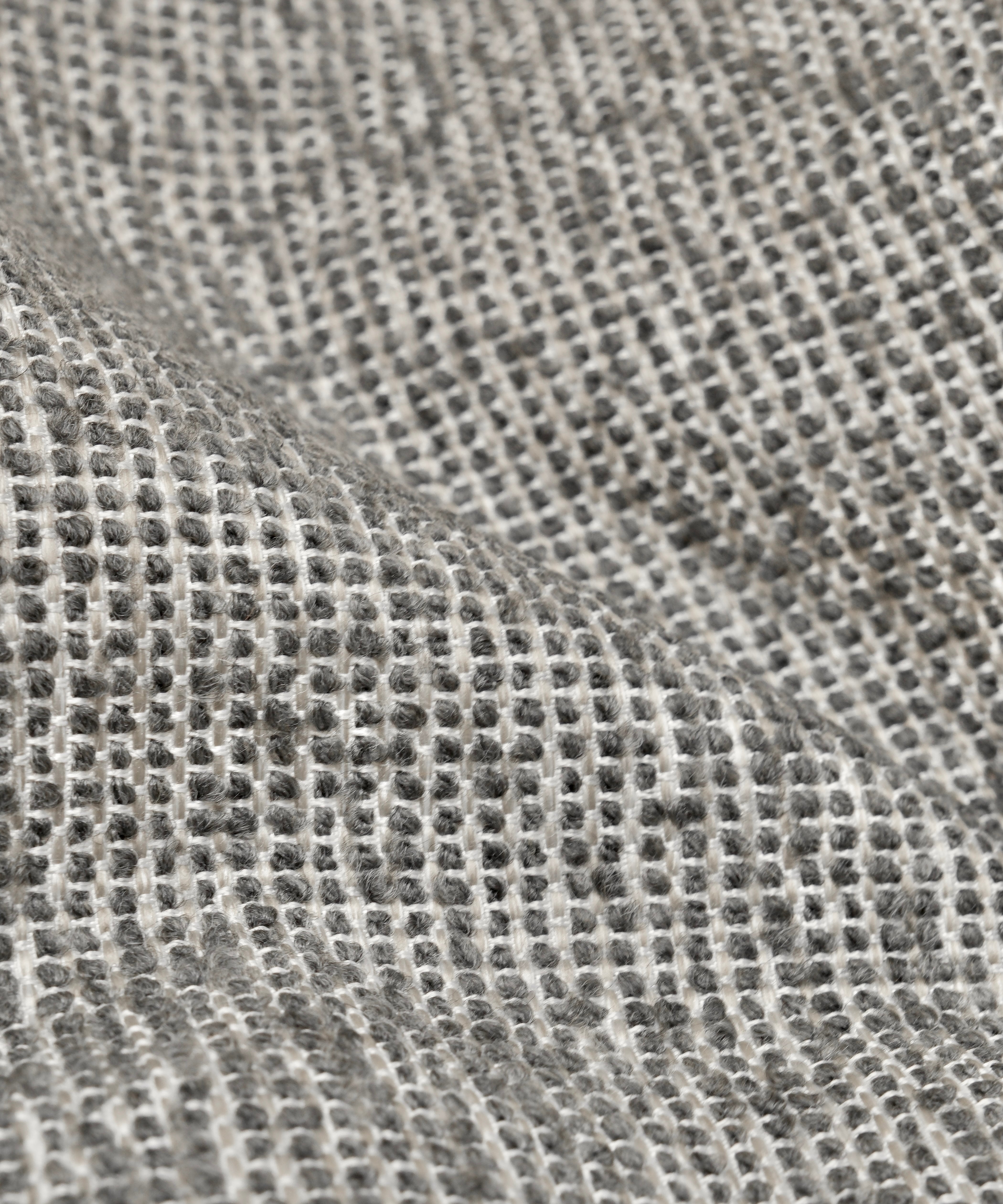 Elowen Grid Wool-Blend Curtain Collection