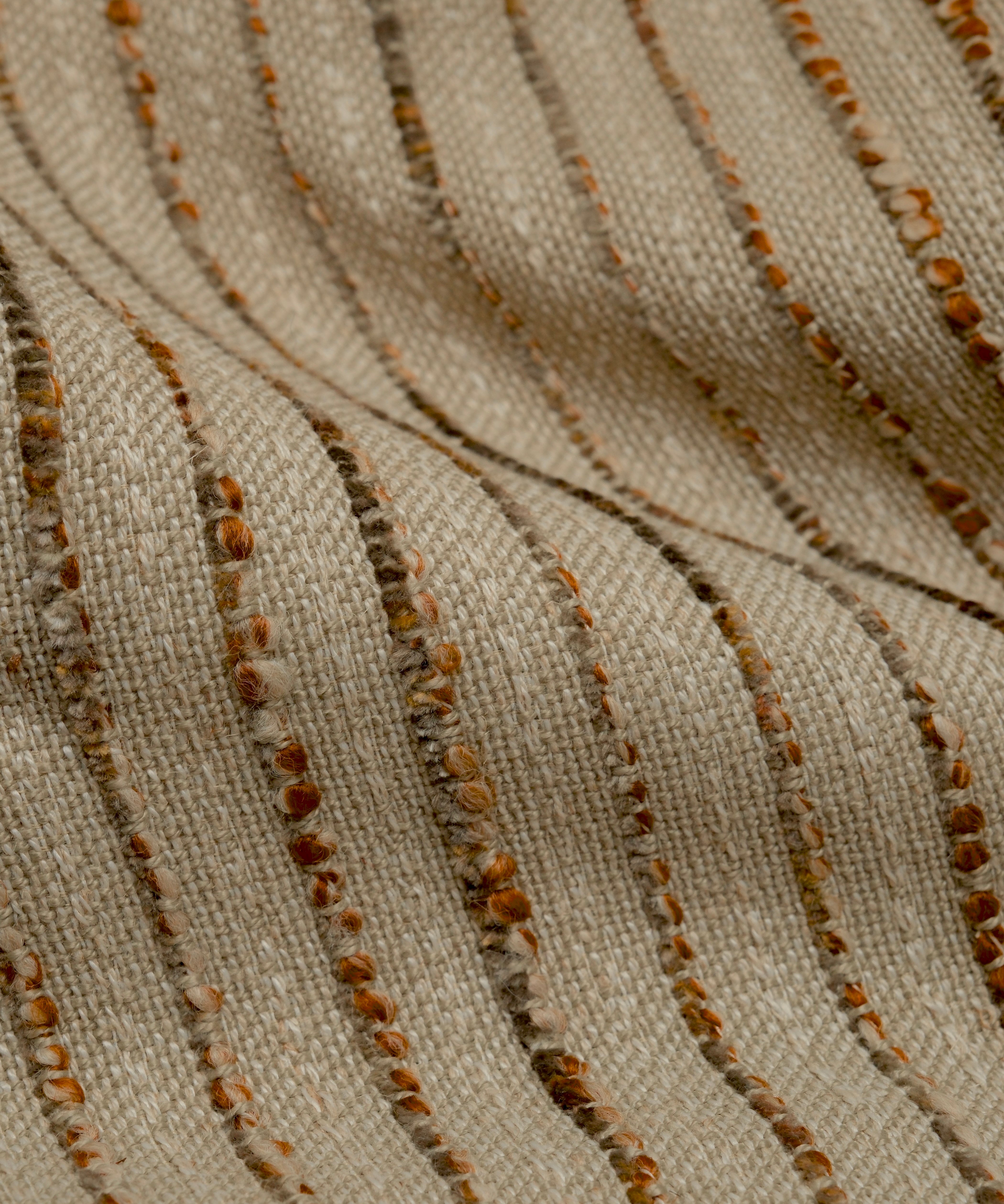 Solen Stripe Linen-Blend Curtain Collection