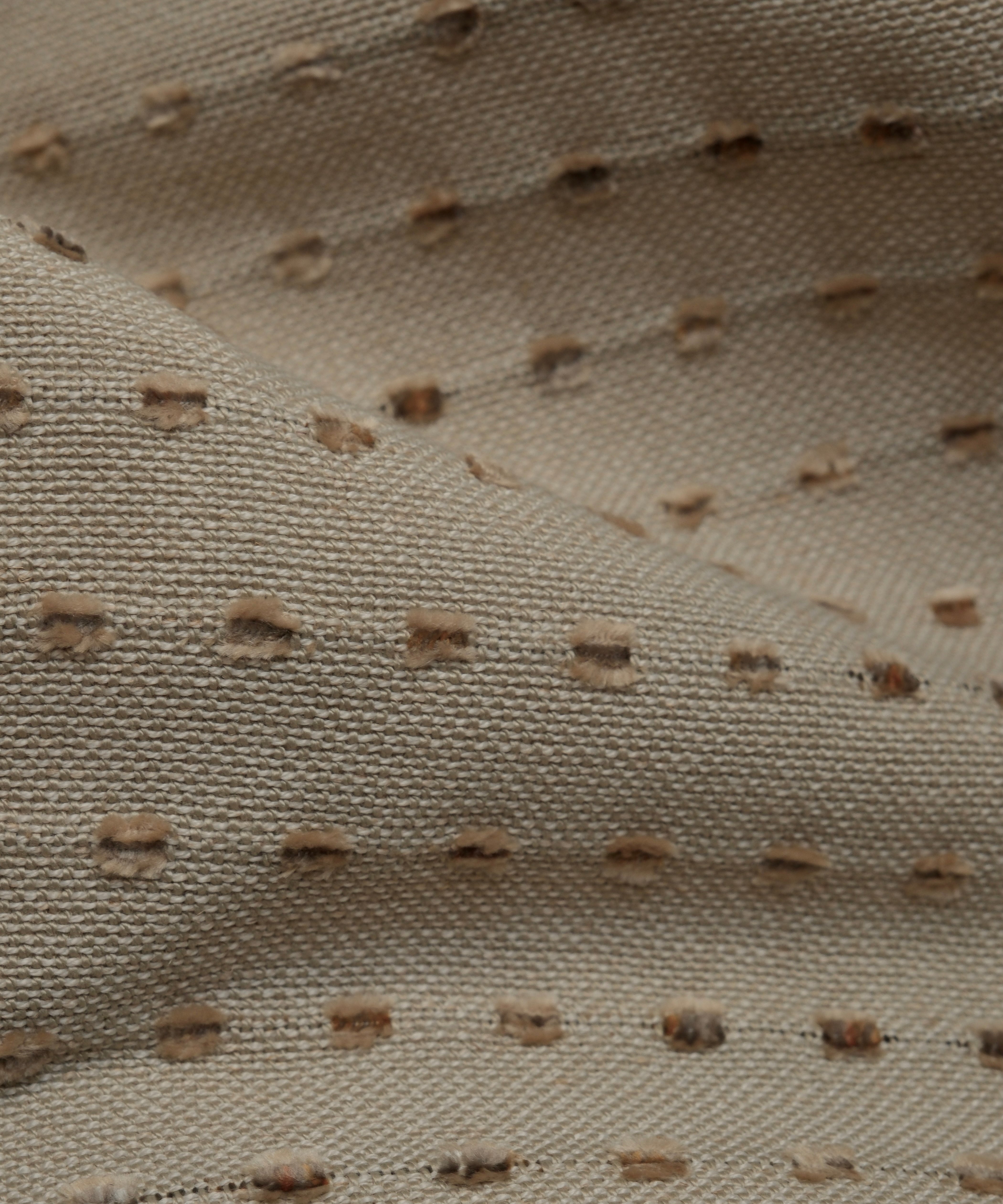 Luma Dot Linen-Blend Curtain Collection