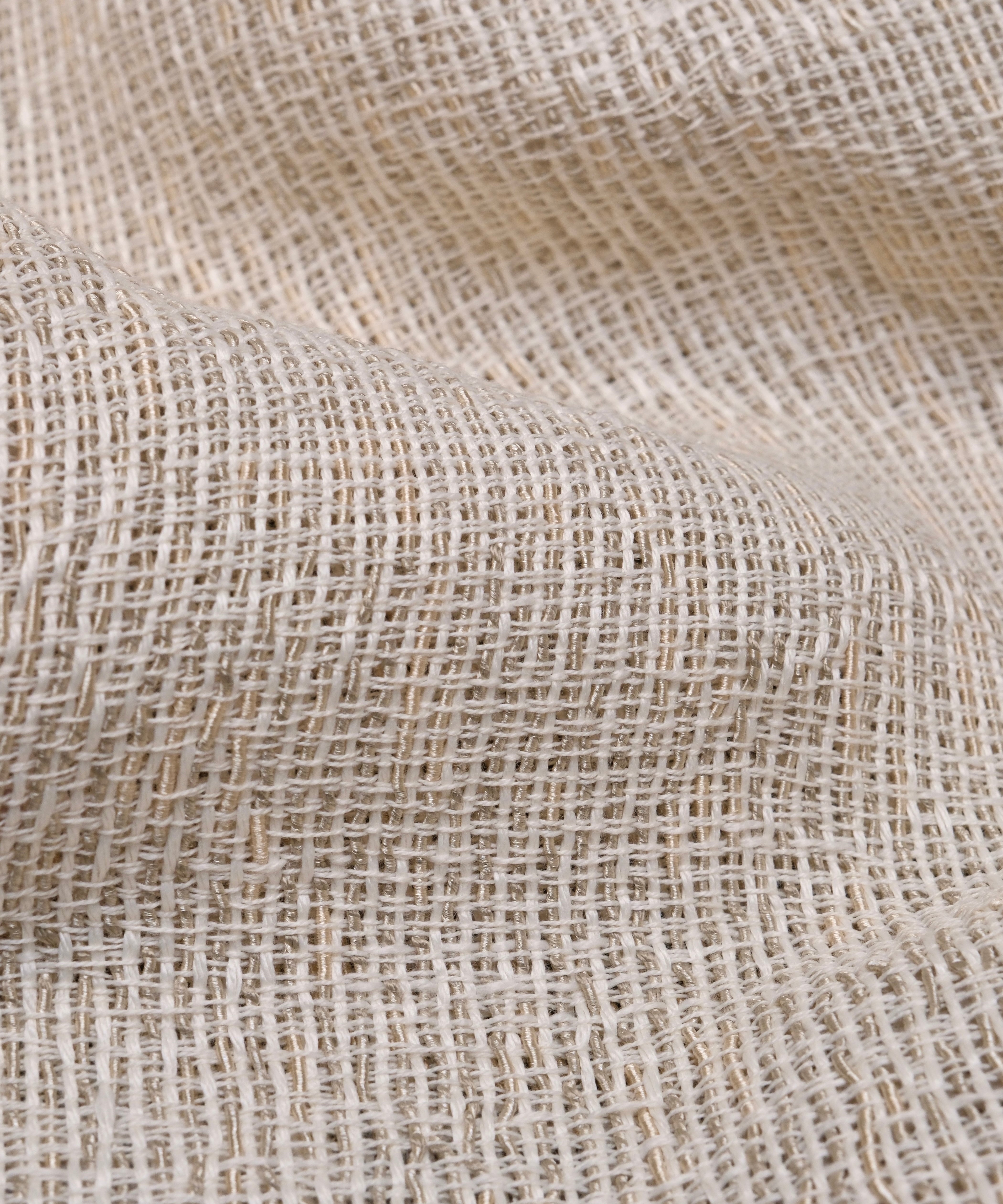 Wicker Sheer Curtain Fabric
