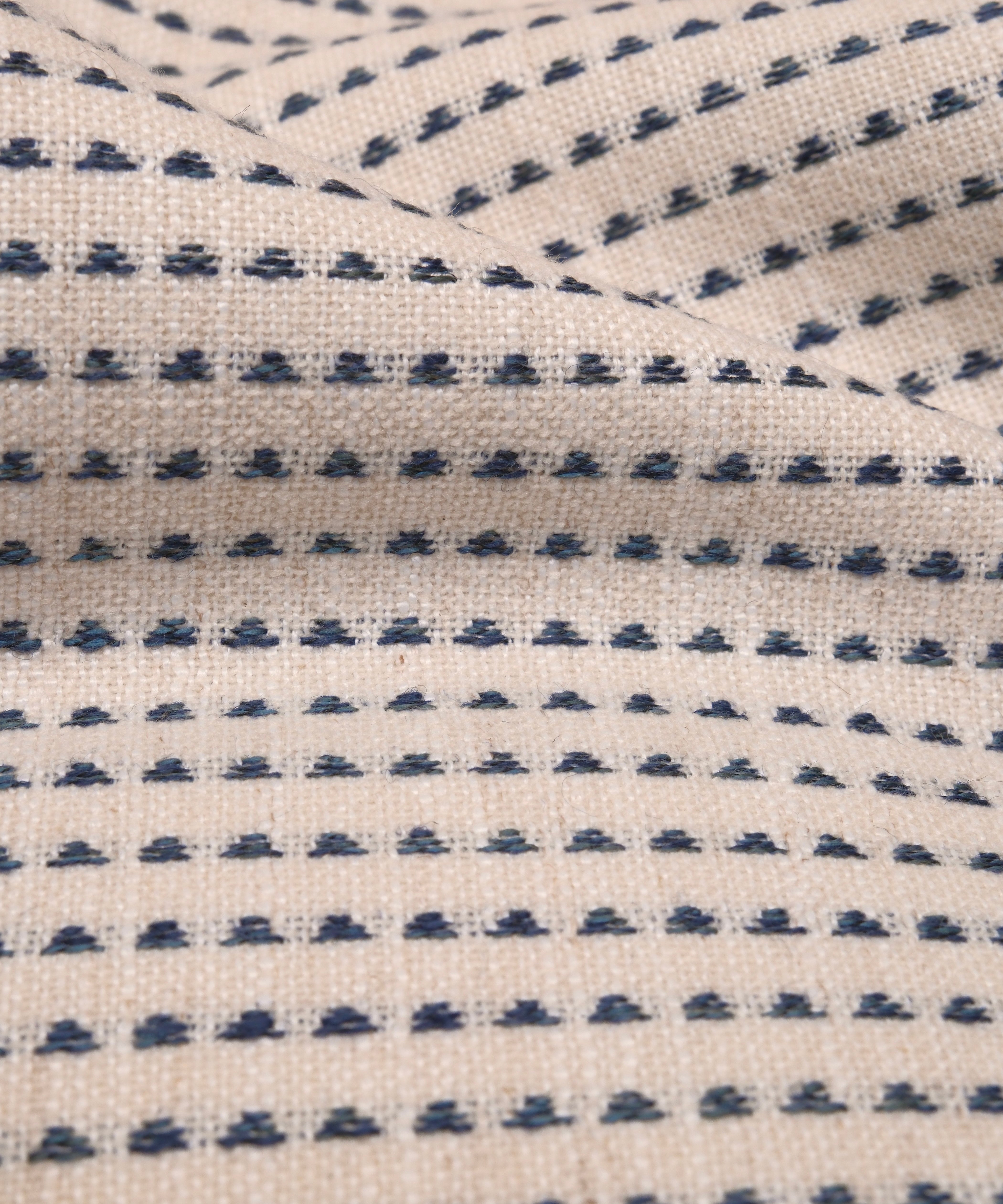 Kora Stitch Curtain Fabric Collection