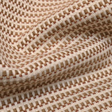 Aria Woven Stripe Curtain Fabric Collection