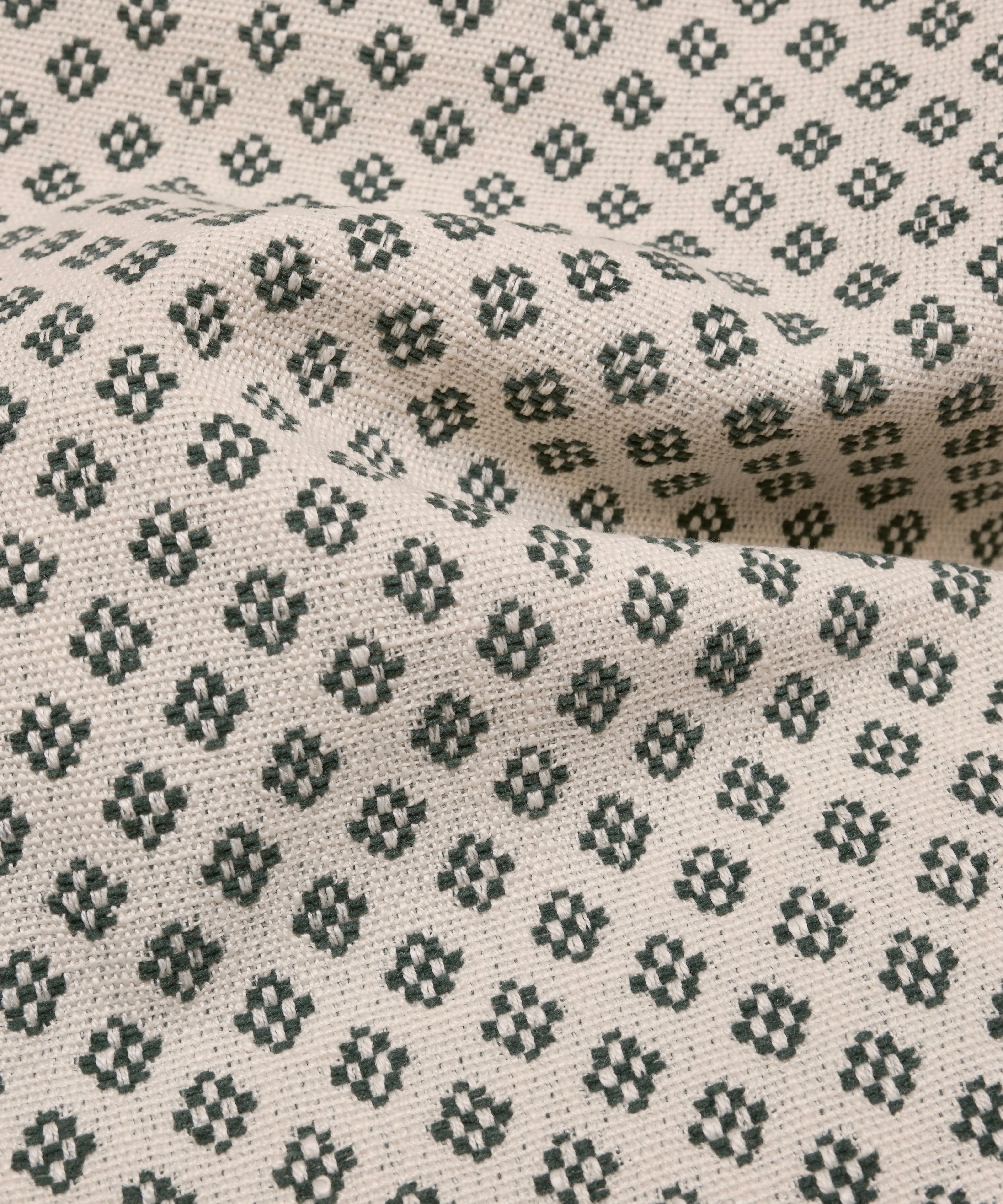 Elodie Petite Motif Curtain Fabric Collection