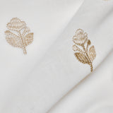 Orlina Embroidered Floral Sheer Fabric
