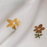Florenne Embroidered Floral Sheer Fabric